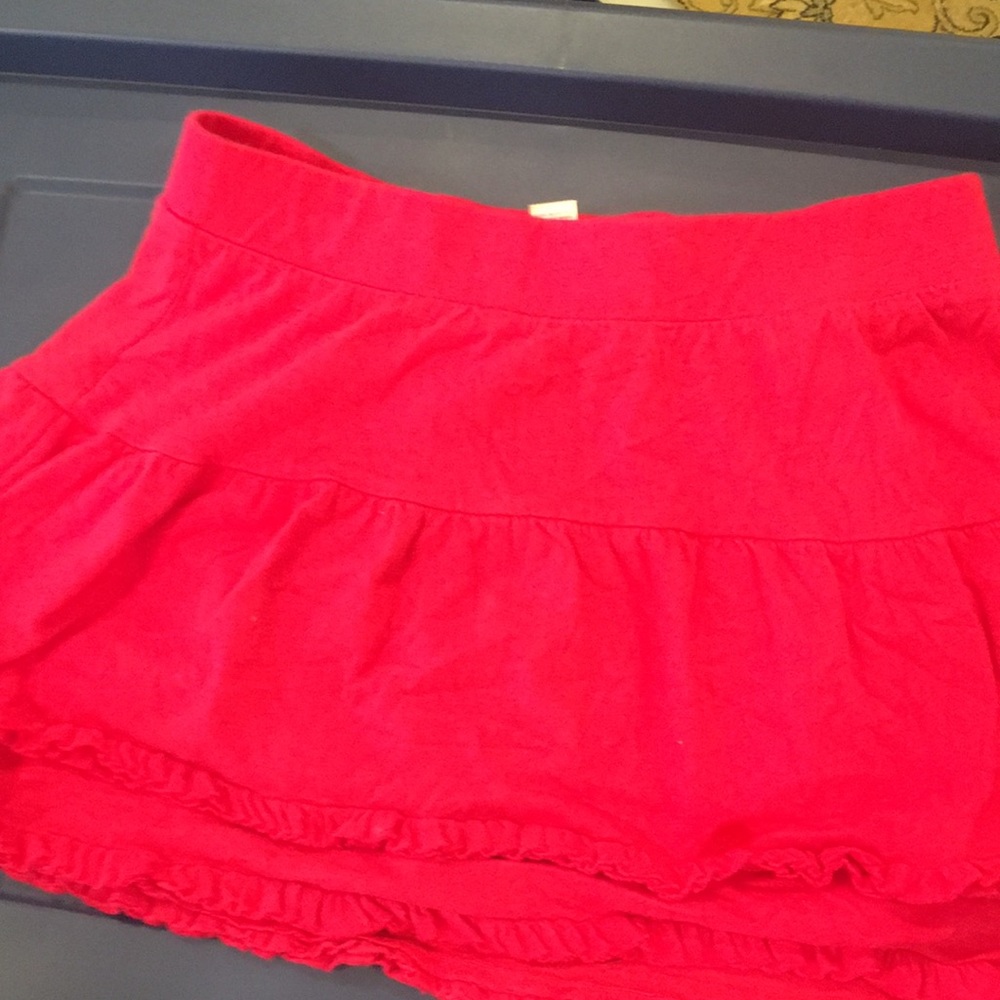 Justice hot pink skirt sz 12